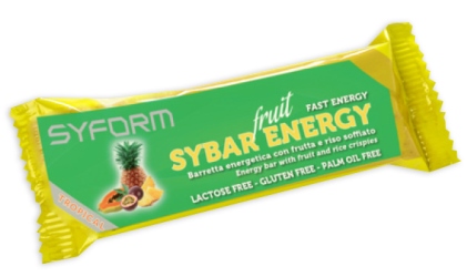 SYBAR ENERGY FRUIT BARRETTA TROPICAL 40 G - Luckyfarma.it
