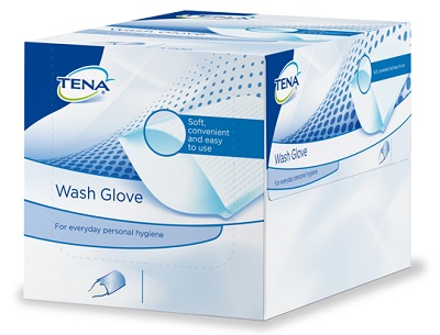 GUANTO PER IGIENE TENA WASH 50 PEZZI - Luckyfarma.it