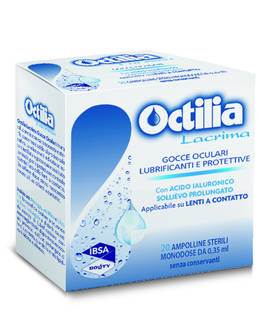 OCTILIA LACRIMA SOLLIEVO PROLUNGATO 20 FLACONCINI MONODOSE 0,35 ML - Luckyfarma.it