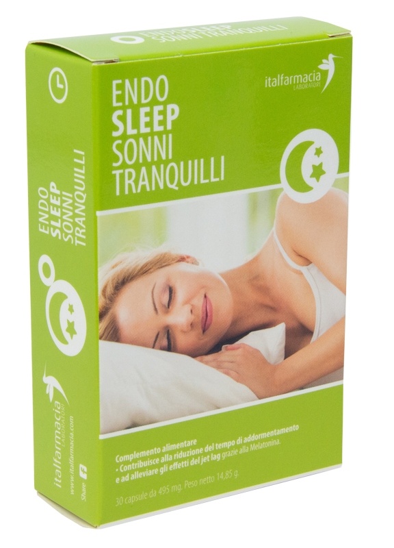 ENDO SLEEP SONNI TRANQUILLI 30 CAPSULE - Luckyfarma.it