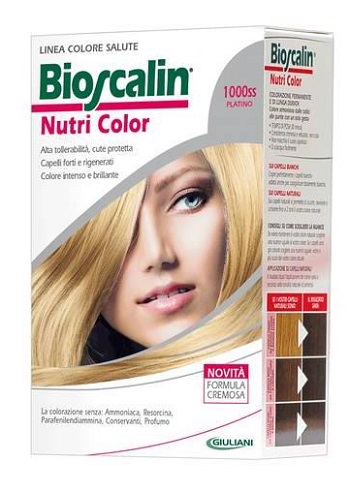 BIOSCALIN NUTRI COLOR 1000SS PLATINO SINCROB 124 ML - Luckyfarma.it