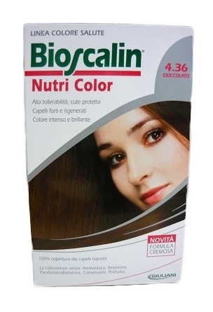 BIOSCALIN NUTRI COLOR 4,36 CIOCCOLATO SINCROB 124 ML - Luckyfarma.it