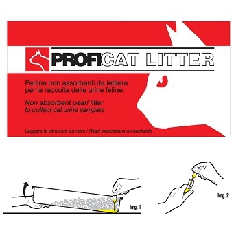 PROFICAT LITTER GRANULATO PRELIEVO URINE GATTI 200 G - Luckyfarma.it