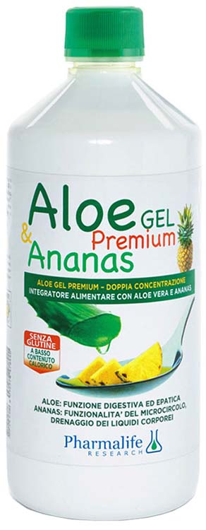 ALOE GEL PREMIUM & ANANAS 1 LITRO - Luckyfarma.it
