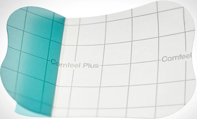 MEDICAZIONE SPECIALE ATTIVA TRASPARENTE CON IDROCOLLOIDE COMFEEL PLUS 5X7 CM 10 PEZZI - Luckyfarma.it