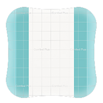 MEDICAZIONE SPECIALE ATTIVA TRASPARENTE CON IDROCOLLOIDE COMFEEL PLUS 10X10 CM 10 PEZZI - Luckyfarma.it