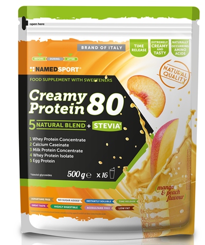 CREAMY PROTEIN MANGO PEACH 500 G - Luckyfarma.it