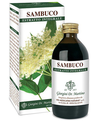 SAMBUCO FIORI ESTRATTO INTEGRALE 200 ML - Luckyfarma.it