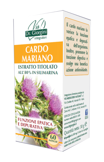 CARDO MARIANO ESTRATTO TITOLATO 60 PASTIGLIE - Luckyfarma.it