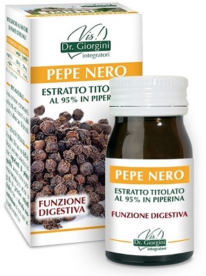 PEPE NERO ESTRATTO TITOLATO 60 PASTIGLIE - Luckyfarma.it