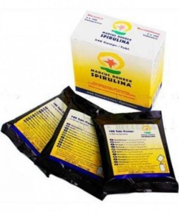 SPIRULINA MARCUS RICARICA 180 COMPRESSE - Luckyfarma.it