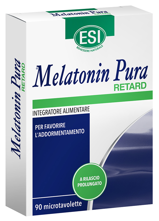 ESI MELATONIN PURA RETARD 90 MICROTAVOLETTE - Luckyfarma.it