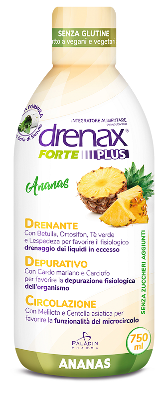 DRENAX FORTE PLUS ESOTICO CON ESTRATTO D'ANANAS 750 ML - Luckyfarma.it