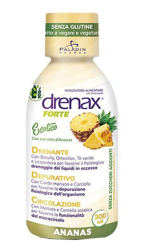 DRENAX FORTE ESOTICO CON ESTRATTO D'ANANAS 300 ML - Luckyfarma.it