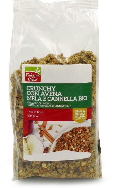 CRUNCHY CON AVENA MELA CANNELLA - Luckyfarma.it