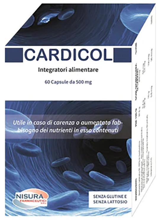CARDICOL 60 CAPSULE DA 500 MG - Luckyfarma.it