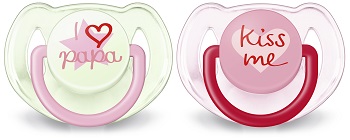 SUCCHIETTO LOVE 6-18 MESI FEMMINA 2 PEZZI - Luckyfarma.it