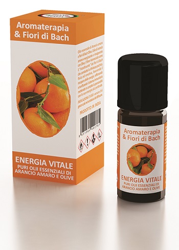AROMATERAPIA & FIORI DI BACH ENERGIA VITALE OLIO ESSENZIALE 10 ML - Luckyfarma.it
