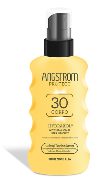 ANGSTROM PROTECT HYDRAXOL LATTE SPRAY SOLARE PROTEZIONE 30 175 ML - Luckyfarma.it