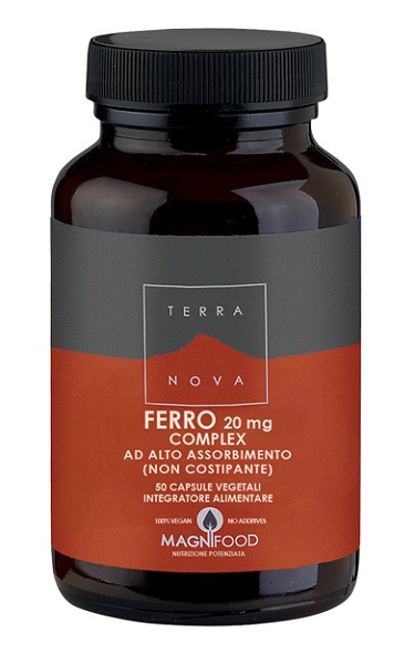 COMPLESSO DI FERRO AD ALTO ASSORBIMENTO 20 MG 50 CAPSULE - Luckyfarma.it