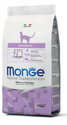 MONGE STERILISED NEW 1500 G - Luckyfarma.it