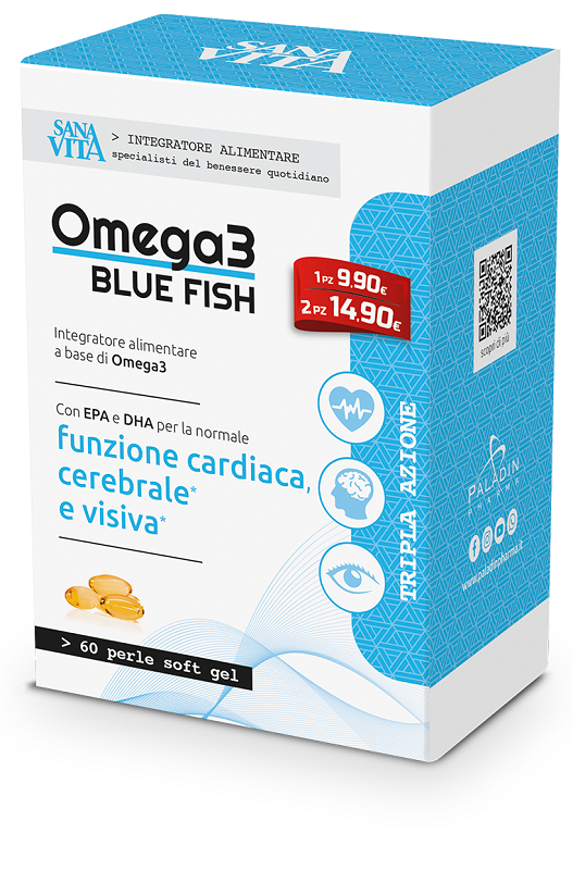 SANAVITA BLUE FISH 60 CAPSULE - Luckyfarma.it