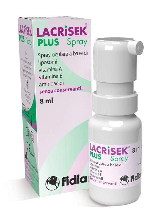 LACRISEK PLUS SPRAY SENZA CONSERVANTI SOLUZIONE OFTALMICA 8 ML - Luckyfarma.it