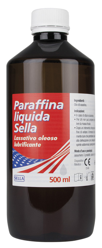 PARAFFINA LIQUIDA MD LASSATIVO 500 ML SELLA - Luckyfarma.it