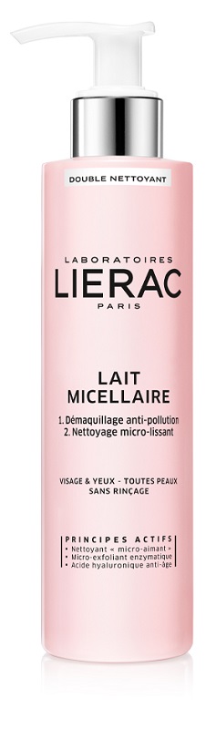 LIERAC DEMAQUILLANT LATTE MICELLARE A DOPPIA AZIONE 200 ML - Luckyfarma.it