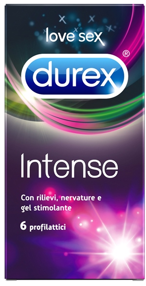 DUREX INTENSE ORGASMIC CONDOM 6 PEZZI - Luckyfarma.it