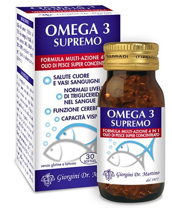 OMEGA 3 SUPREMO 30 SOFTGEL - Luckyfarma.it