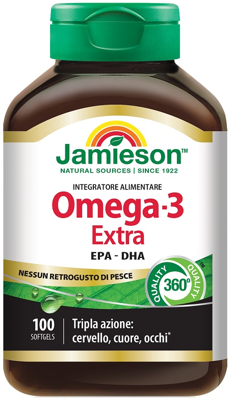 JAMIESON OMEGA 3 EXTRA 100 PERLE - Luckyfarma.it