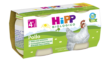 HIPP BIO HIPP BIO OMOGENEIZZATO POLLO 2X80 G - Luckyfarma.it