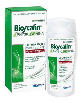 BIOSCALIN PHYSIOGENINA SHAMPOO FORTIFICANTE VOLUMIZZANTE 200 ML - Luckyfarma.it