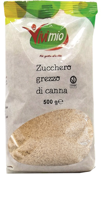 ZUCCHERO GREZZO DI CANNA VIVIMIO 500 G - Luckyfarma.it