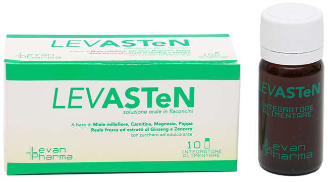 LEVASTEN 10 FLACONCINI DA 10 ML - Luckyfarma.it