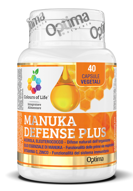 COLOURS OF LIFE MANUKA DEFENSE PLUS 40 CAPSULE VEGETALI 495 MG - Luckyfarma.it