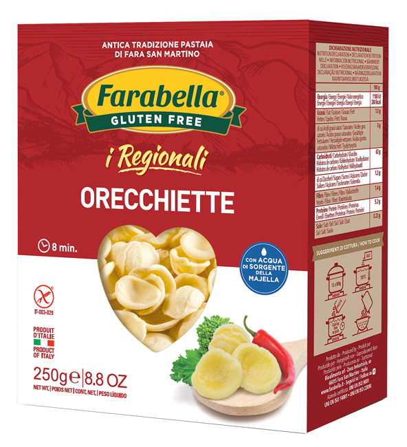 FARABELLA ORECCHIETTE I REGIONALI PASTA FRESCA STABILIZZATA 250 G - Luckyfarma.it