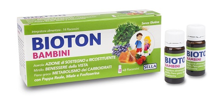 BIOTON BAMBINI NUOVO 14 FLACONCINI - Luckyfarma.it