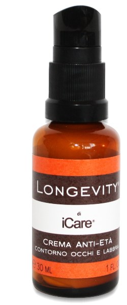 ICARE LONGEVITY CREMA ANTI ETA' CONTORNO OCCHI E LABBRA - Luckyfarma.it