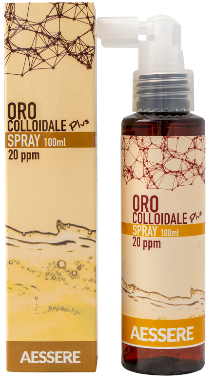 ORO COLLOIDALE PLUS SPRAY 20PPM 100 ML - Luckyfarma.it
