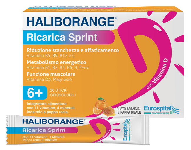 HALIBORANGE RICARICA SPRINT 20 STICK PACK 2 G - Luckyfarma.it