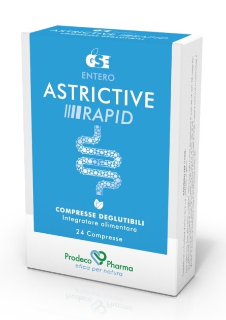 GSE ENTERO ASTRICTIVE RAPID 24 COMPRESSE DEGLUTIBILI - Luckyfarma.it