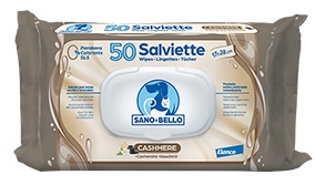 SANO E BELLO SALVIETTE DETERGENTI CASHMERE MOMENT 50 PEZZI - Luckyfarma.it