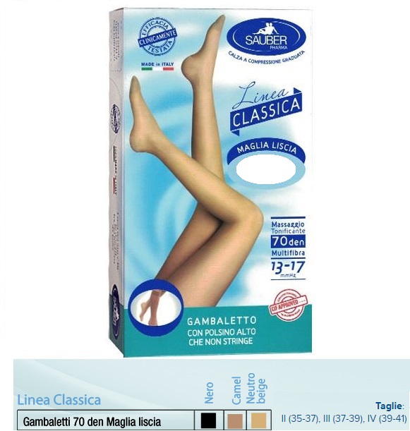 SAUBER GAMBALETTO MAGLIA LISCIA 140 DENARI BEIGE 4 - Luckyfarma.it