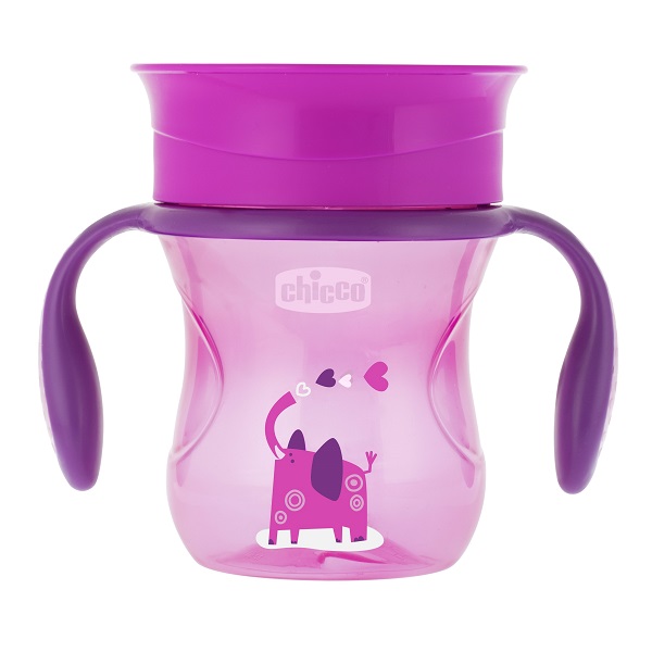 CHICCO TAZZA PERFECT 360 ROSA 12 MESI - Luckyfarma.it