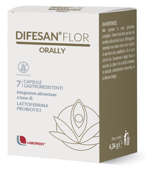DIFESAN FLOR ORALLY 7 CAPSULE - Luckyfarma.it