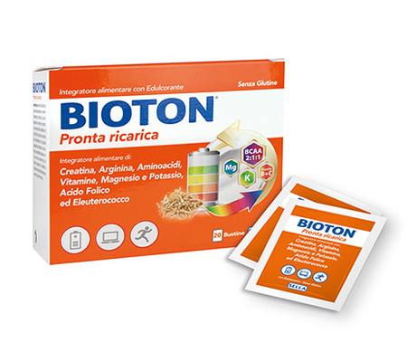 BIOTON PRONTA RICARICA 20 BUSTINE - Luckyfarma.it