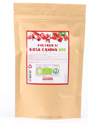 ROSA CANINA POLVERE BIO 100 G - Luckyfarma.it