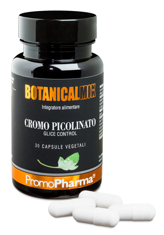 CROMO PICOLINATO GLICE CONTROL BOTANICAL MIX 30 CAPSULE - Luckyfarma.it